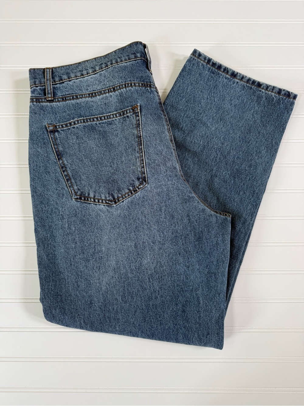 Men's Lazer Loose Fit Blue Denim Jeans